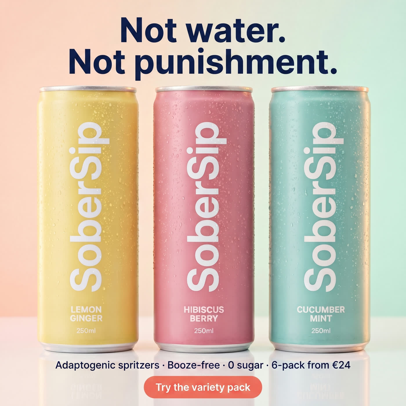 SoberSip square ad